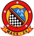 Coat of arms (crest) of the MACS-24 Earthquake, USMC