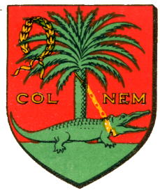 Blason de Nîmes/Arms (crest) of Nîmes