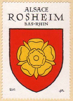 Blason de Rosheim