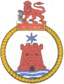 Coat of arms (crest) of the SAS Simonsberg, South African Navy