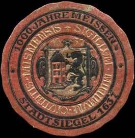 Wappen von Meissen/Coat of arms (crest) of Meissen
