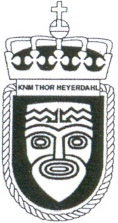 Coat of arms (crest) of the Frigate KNM Thor Heyerdahl (F314), Norwegian Navy