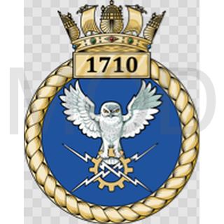 Coat of arms (crest) of the No 1710 Squadron, FAA