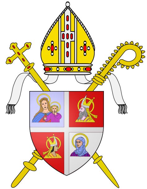 Arms (crest) of Diocese of Terni-Narni-Amelia