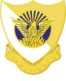 Arms of Charles L. Harper High School Junior Reserve Officer Training Corps, US Army