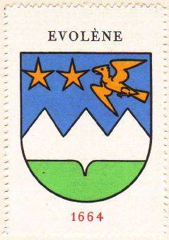 Wappen von/Blason de Evolène