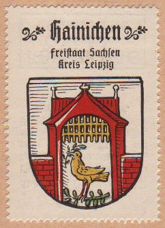 Wappen von Hainichen/Coat of arms (crest) of Hainichen