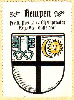 Wappen von Kempen/Coat of arms (crest) of Kempen