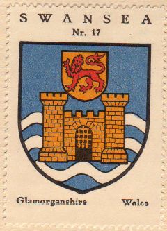 Coat of arms (crest) of Swansea