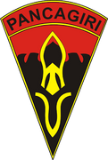 Coat of arms (crest) of the 5th Field Artillery Battalion, Indonesian Army