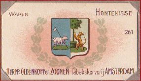 Wapen van Hontenisse/Coat of arms (crest) of Hontenisse