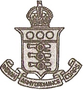Coat of arms (crest) of Indian Ordnance Corps, Indian Army