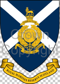 Coat of arms (crest) of Royal Marines Reserve Scotland