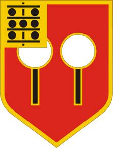 Arms of 9th Field Artillery Regiment, US Army