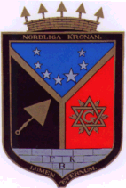 Coat of arms (crest) of Brödraföreningen Den Nordliga Kronan