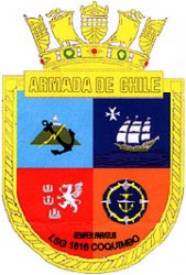 Coat of arms (crest) of the Coastal Patrol Vessel Coquimbo (LSG-1616), Chilean Navy