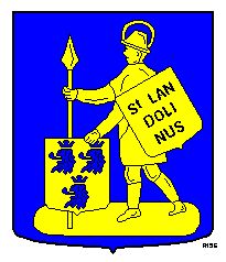 Heraldic glossary:Saint Landelin