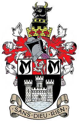 Arms (crest) of Ashby-de-la-Zouch