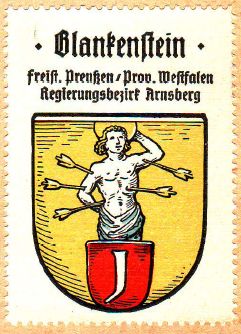 Wappen von Blankenstein (Hattingen)/Coat of arms (crest) of Blankenstein (Hattingen)