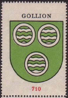 Wappen von/Blason de Gollion