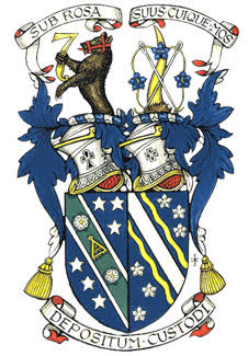 Arms (crest) of Bernard Arthur Juby