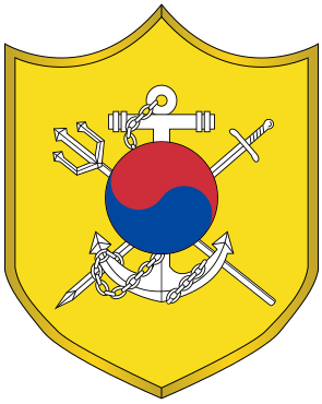 Coat of arms (crest) of the Navy Escort Group, ROK Navy