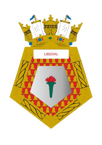 Blason de Frigate Liberal, Brazilian Navy/Arms (crest) of Frigate Liberal, Brazilian Navy