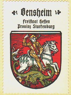 Wappen von Bensheim