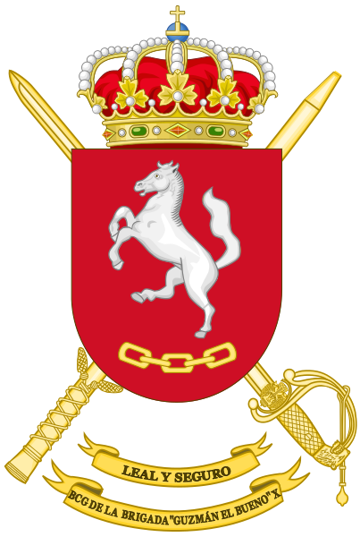 File:Brigade Guzmán el Bueno X Headquarters Battalion, Spanish Army.png
