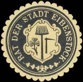 Wappen von Eibenstock/Coat of arms (crest) of Eibenstock