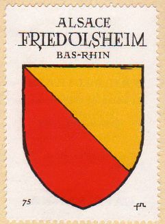 Blason de Friedolsheim
