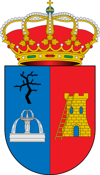 Escudo de Fuentelespino de Moya/Arms (crest) of Fuentelespino de Moya