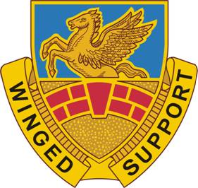 Coat of arms (crest) of 104th Aviation Regiment, Pennsylvania Army National Guard