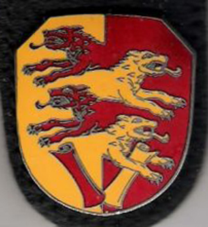 Coat of arms (crest) of the 24th Field Replacement Battalion, German Army