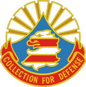 Coat of arms (crest) of 206th Military Intelligence Battalion, US Army