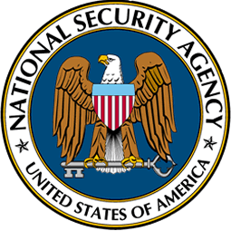 Coat of arms (crest) of National Security Agency (NSA), USA