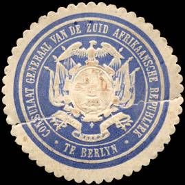 Seal of Zuid-Afrikaansche Republiek
