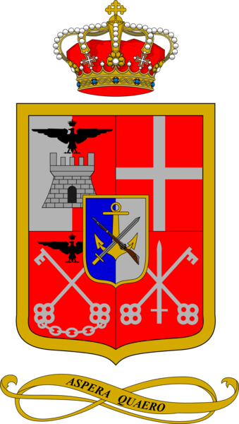 Coat of arms (crest) of the 65th Infantry Regiment Valtellina, Italian Army