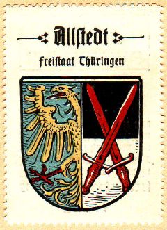 Wappen von Allstedt/Coat of arms (crest) of Allstedt