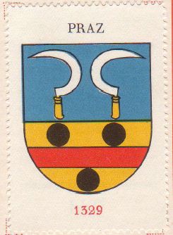 Wappen von/Blason de Praz (Fribourg)