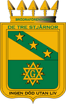 Coat of arms (crest) of Brödraföreningen De Tre Stjärnor