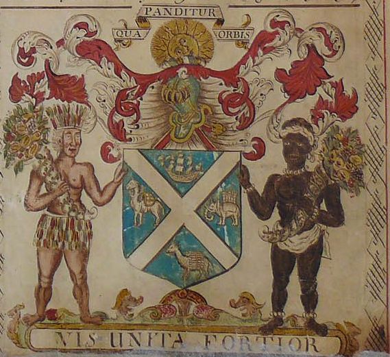 Coat of arms (crest) of Company of Scotland Trading to Africa and the Indies