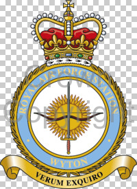 Coat of arms (crest) of the RAF Station Wyton, Royal Air Force
