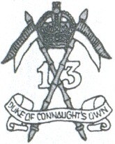 Coat of arms (crest) of 13th Cavalry, Indian Army