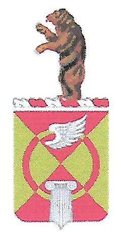 Arms of 935th Support Battalion, Missouri Army National Guard
