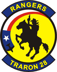 Coat of arms (crest) of the VT-28 Rangers, US Navy
