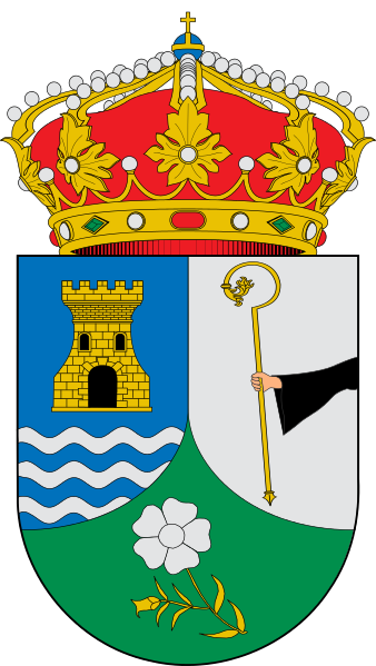 Escudo de Azután/Arms (crest) of Azután