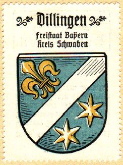 Wappen von Dillingen an der Donau