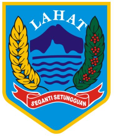 Coat of arms (crest) of Lahat Regency