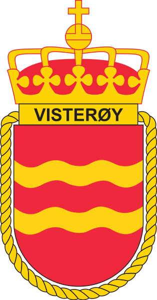Coat of arms (crest) of the Visterøy Fort, Norwegian Navy